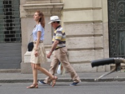 Turist Style: parejas peculiares en Roma
